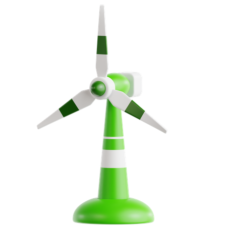 Turbina de vento  3D Icon