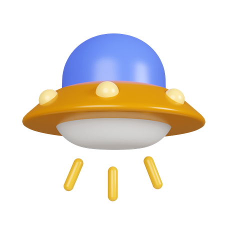 UFO  3D Icon