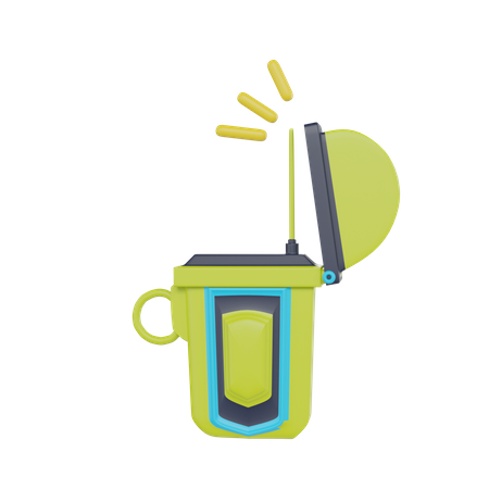 Underwater Transmitter  3D Icon