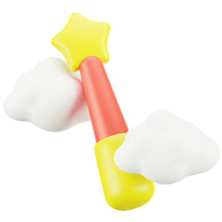 Varinha de fada  3D Icon