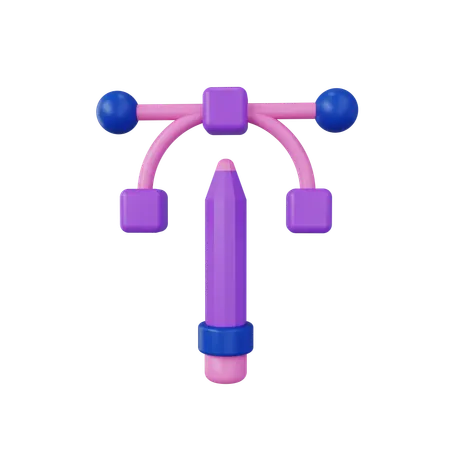 Vector Tool  3D Icon