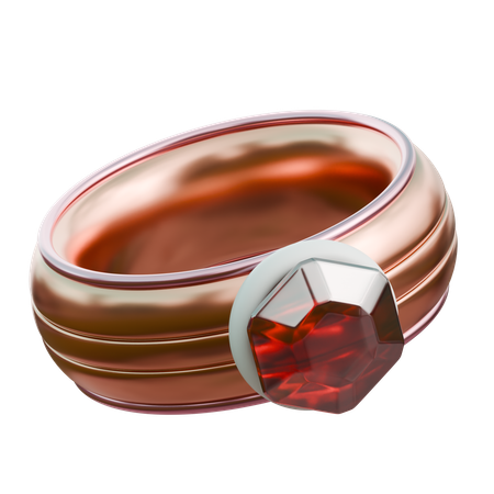 Verlobungsring  3D Icon
