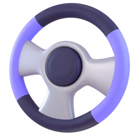 Volant  3D Icon