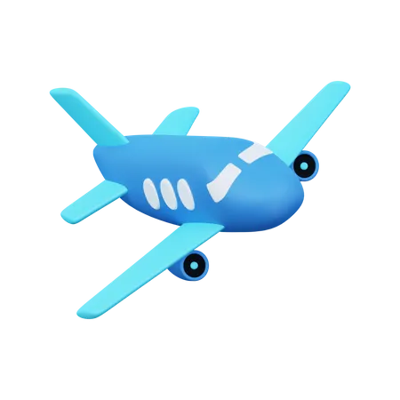 Vuelo  3D Illustration