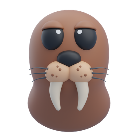 Walrus  3D Icon