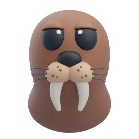Walrus  3D Icon