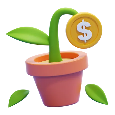WEAK INTESREST RATES  3D Icon