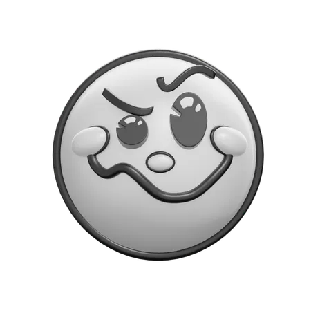 Visage étourdi  3D Icon