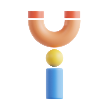 E  3D Icon