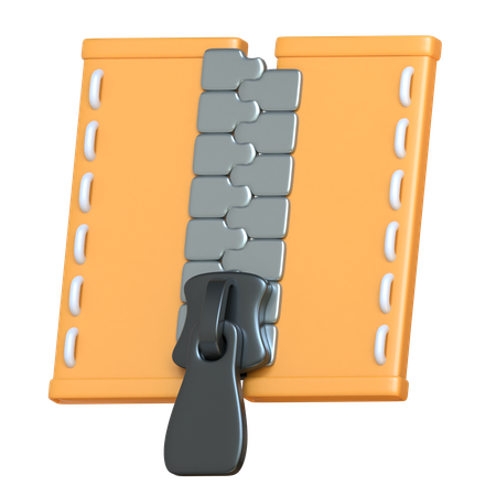 Zipper  3D Icon